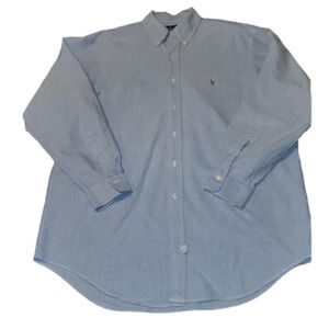 Ralph Lauren Vintage Men’s Button Down Dress Shirt Size 16 Excellent Condition